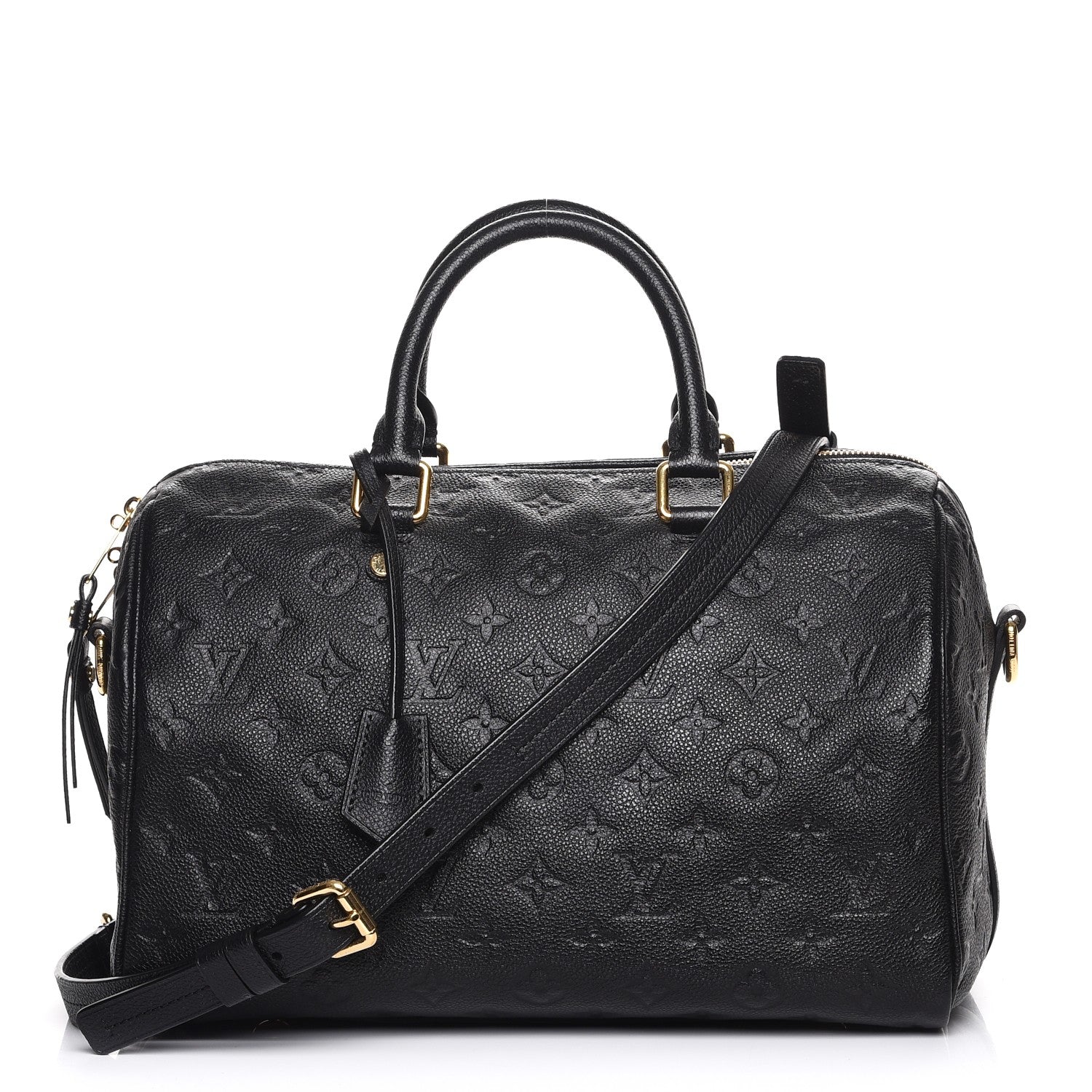 Louis Vuitton Empreinte Speedy Bandouliere 30 Black 1 of 8