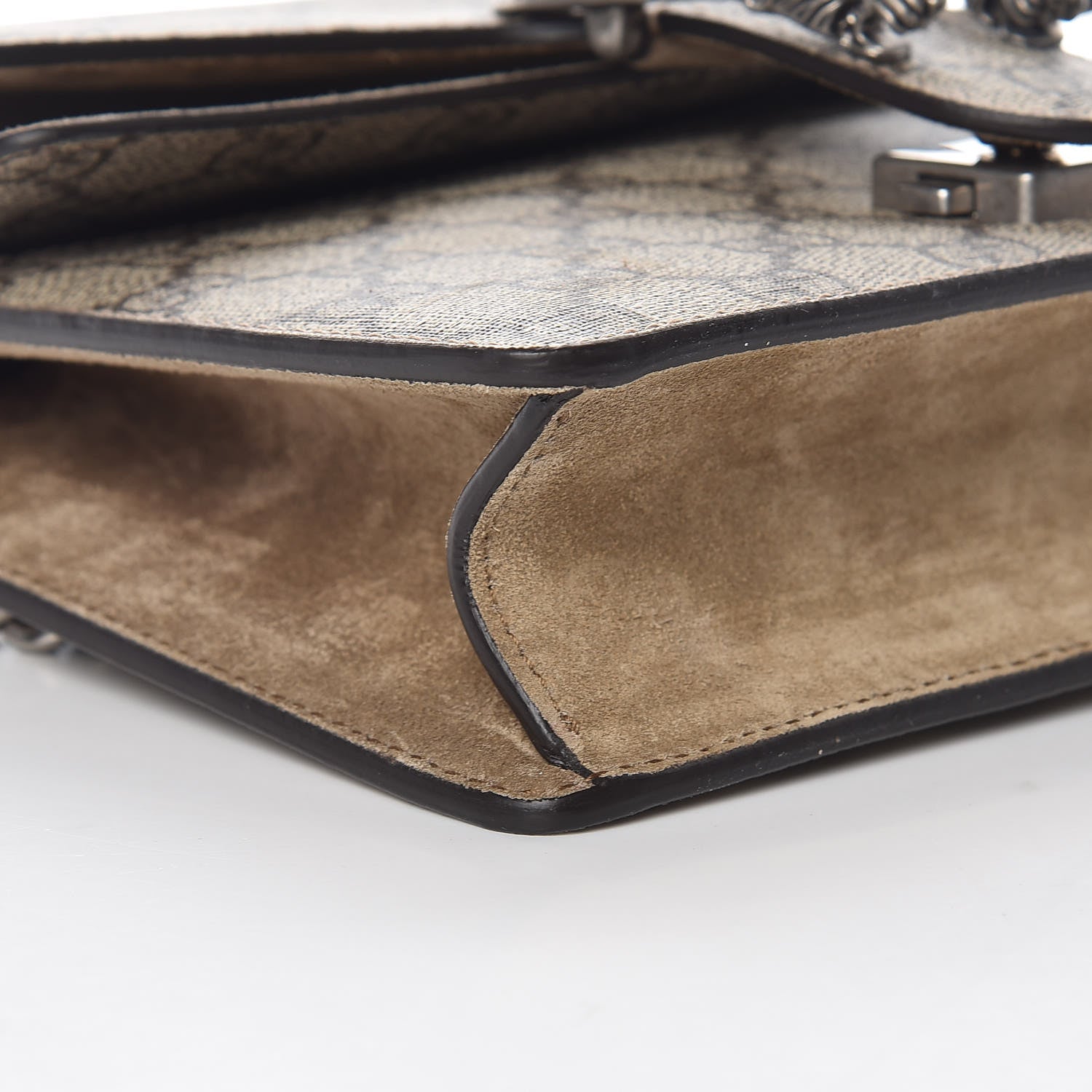 Gucci GG Supreme Monogram Mini Dionysus Shoulder Bag Taupe 11 of 12