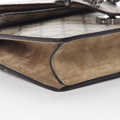 Gucci GG Supreme Monogram Mini Dionysus Shoulder Bag Taupe 11 of 12