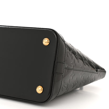 Louis Vuitton Vernis Lockit PM Black 9 of 11