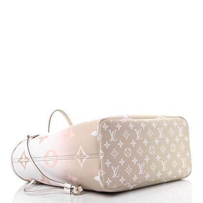 Louis Vuitton Monogram Giant Spring In The City Neverfull MM Sunset Kaki 5 of 9