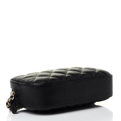 Chanel Caviar Quilted Vanity With Chain Black 3 of 4