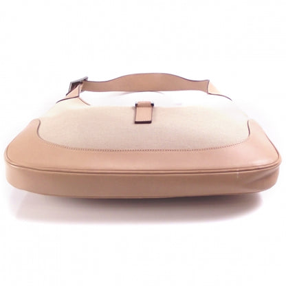 Gucci Canvas Jackie O Hobo Beige 4 of 12