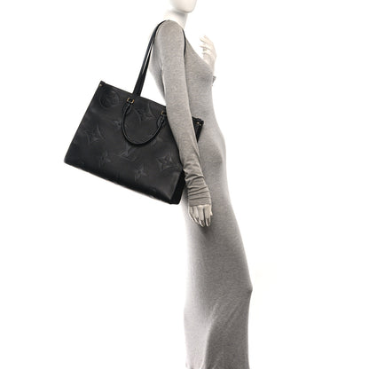 Louis Vuitton Empreinte Monogram Giant Onthego GM Black 2 of 11