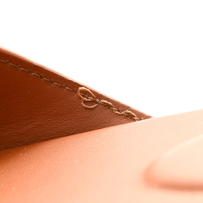 Louis Vuitton Calfskin LV Isola Flat Sandals 37 Tan 10 of 10