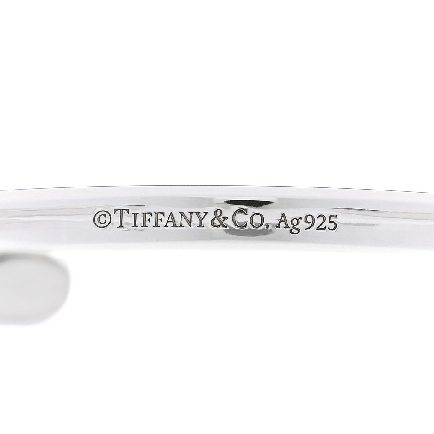 Sterling Silver Narrow Makers Cuff Bracelet