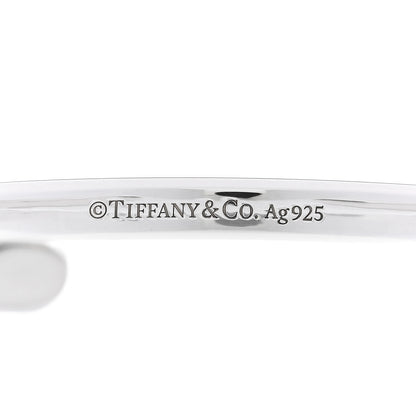 Tiffany Sterling Silver Narrow Makers Cuff Bracelet 3 of 6