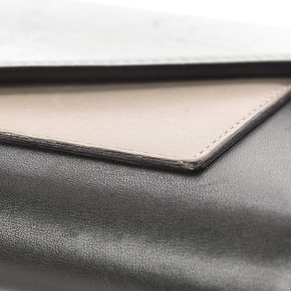 Celine Smooth Calfskin Pocket Tri-Fold Multifunction Envelope Flap Wallet Jade 10 of 26