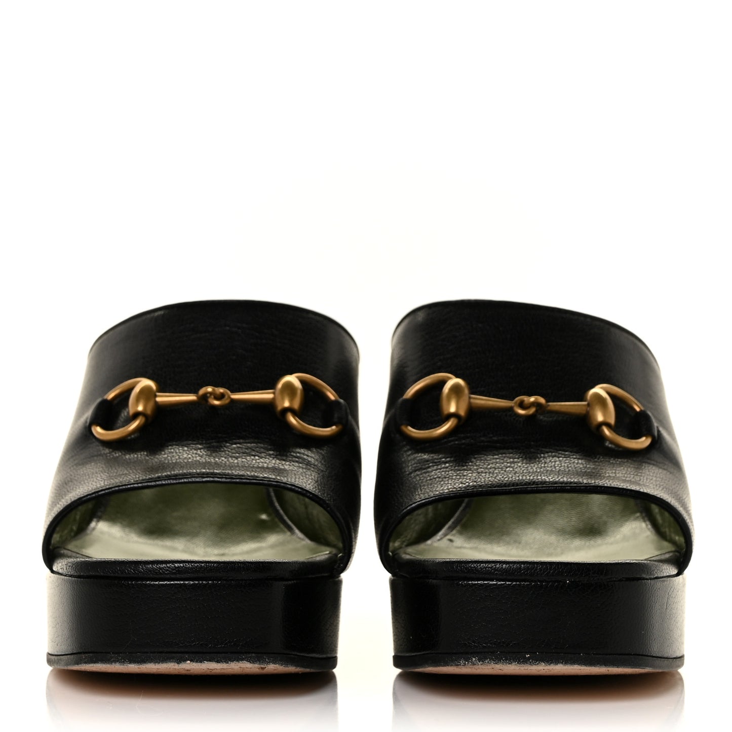 Granada Kid Houdan Platform Slide Sandals 39.5 Black
