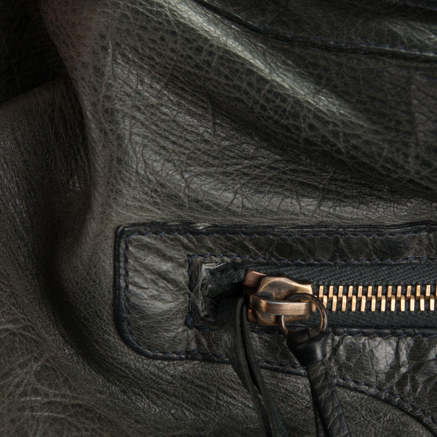 Balenciaga Agneau Classic Hardware Courier Tempete 7 of 7
