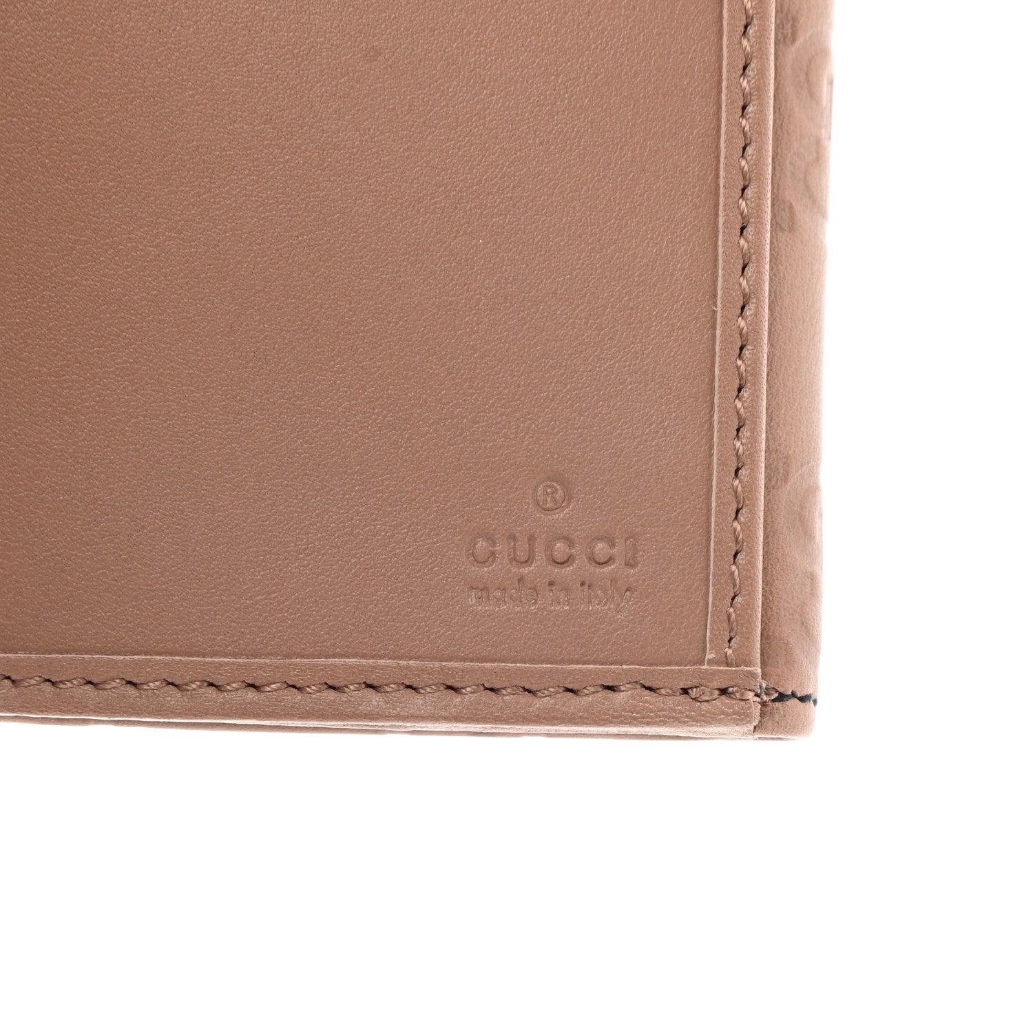 Gucci Guccissima Emily Continental Wallet Camelia 7 of 9