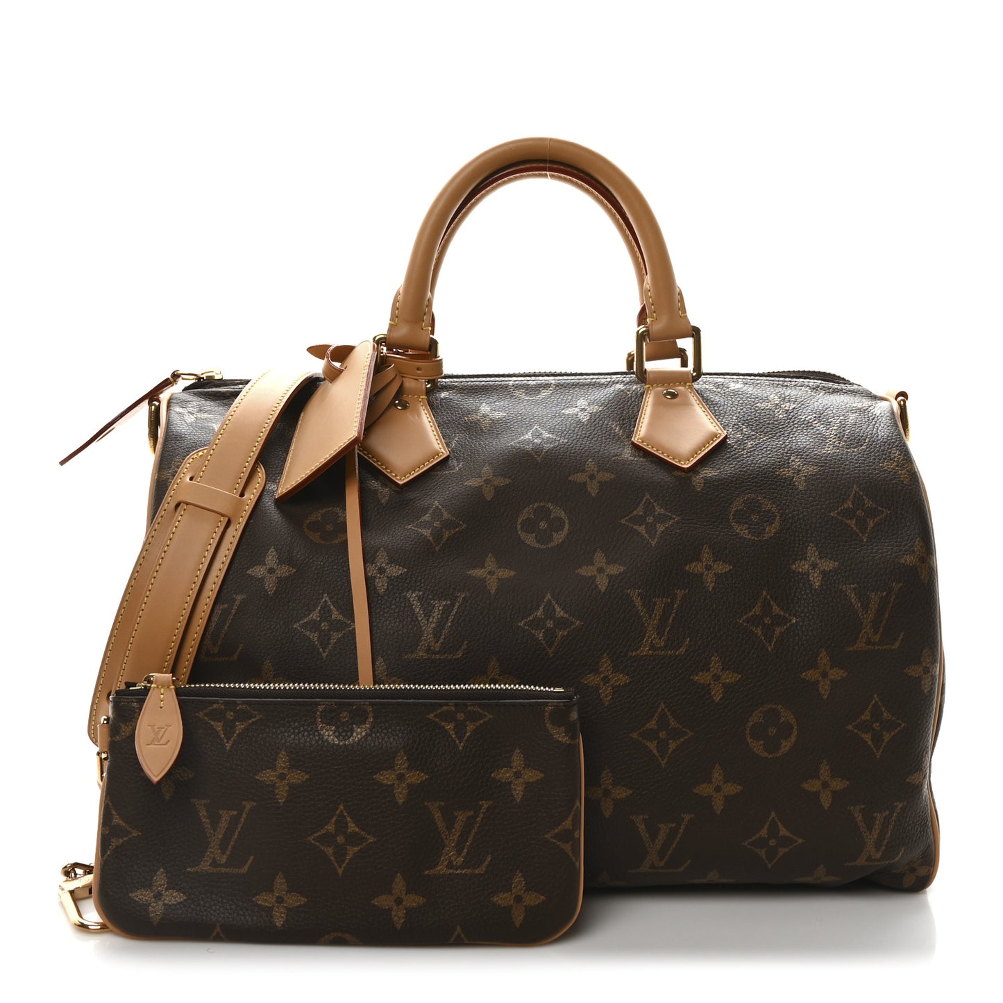 Calfskin Monogram Speedy P9 Bandouliere 40