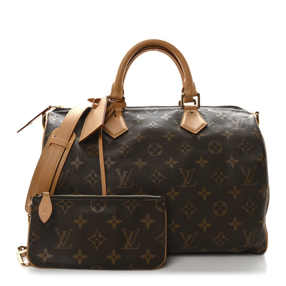 Louis Vuitton Calfskin Monogram Speedy P9 Bandouliere 40 3 of 10