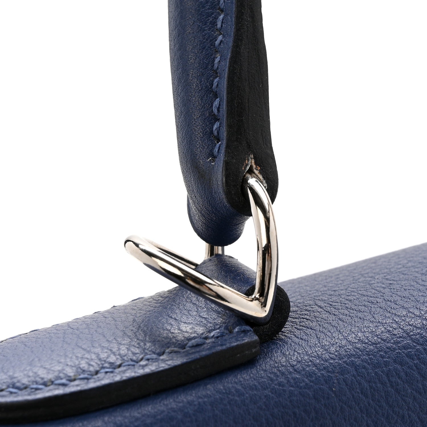Hermes Evercolor Verso Kelly Retourne 28 Bleu Brighton Capucine 16 of 16