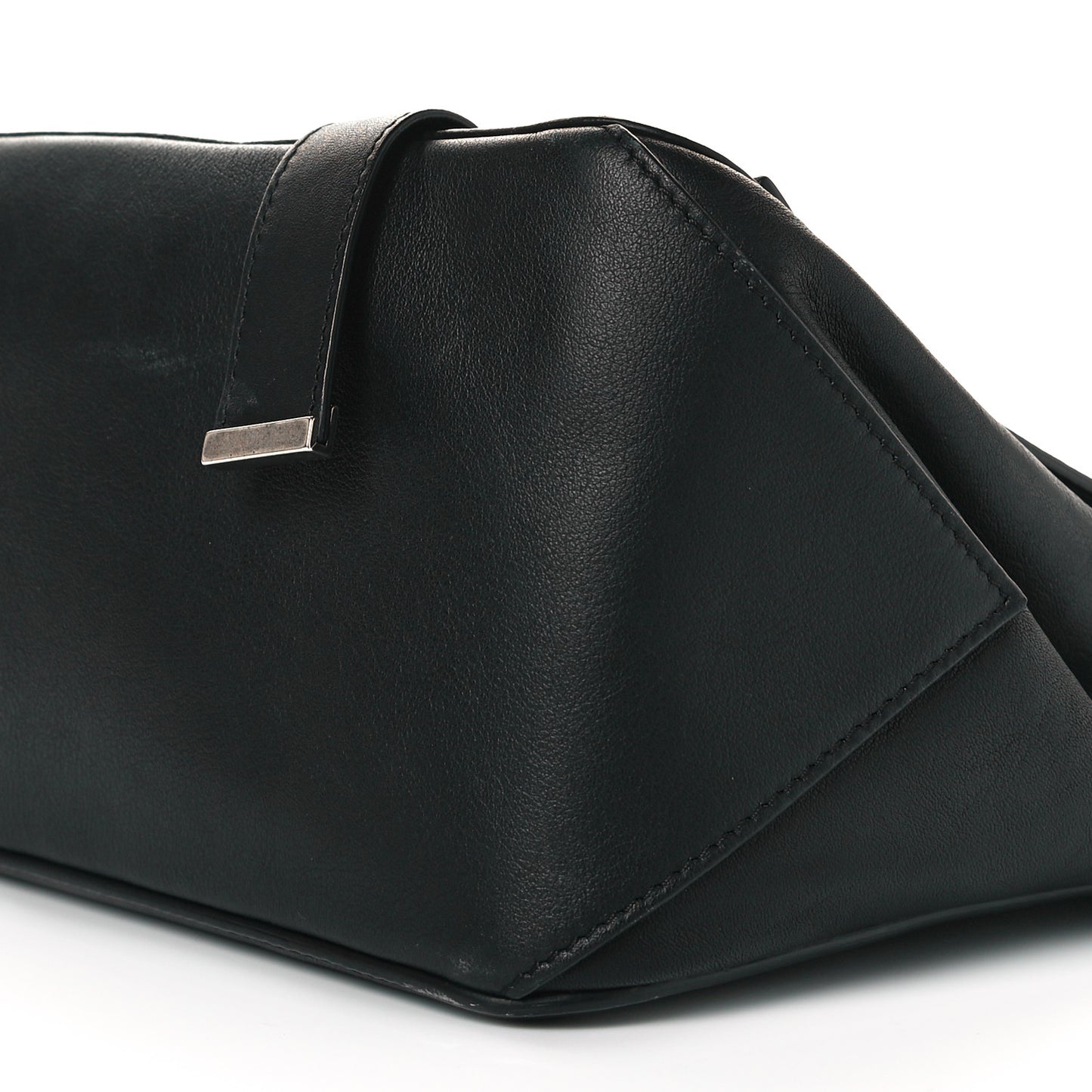 Calfskin Large PS Courier Black