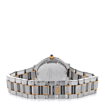 Cartier Stainless Steel 18K Yellow Gold 28mm Must De 21 Quartz Watch 3 of 7