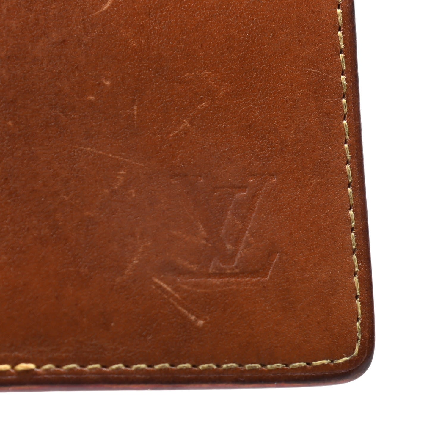 Louis Vuitton Nomade Large Porte-Billets 10 Card Wallet Caramel 7 of 7