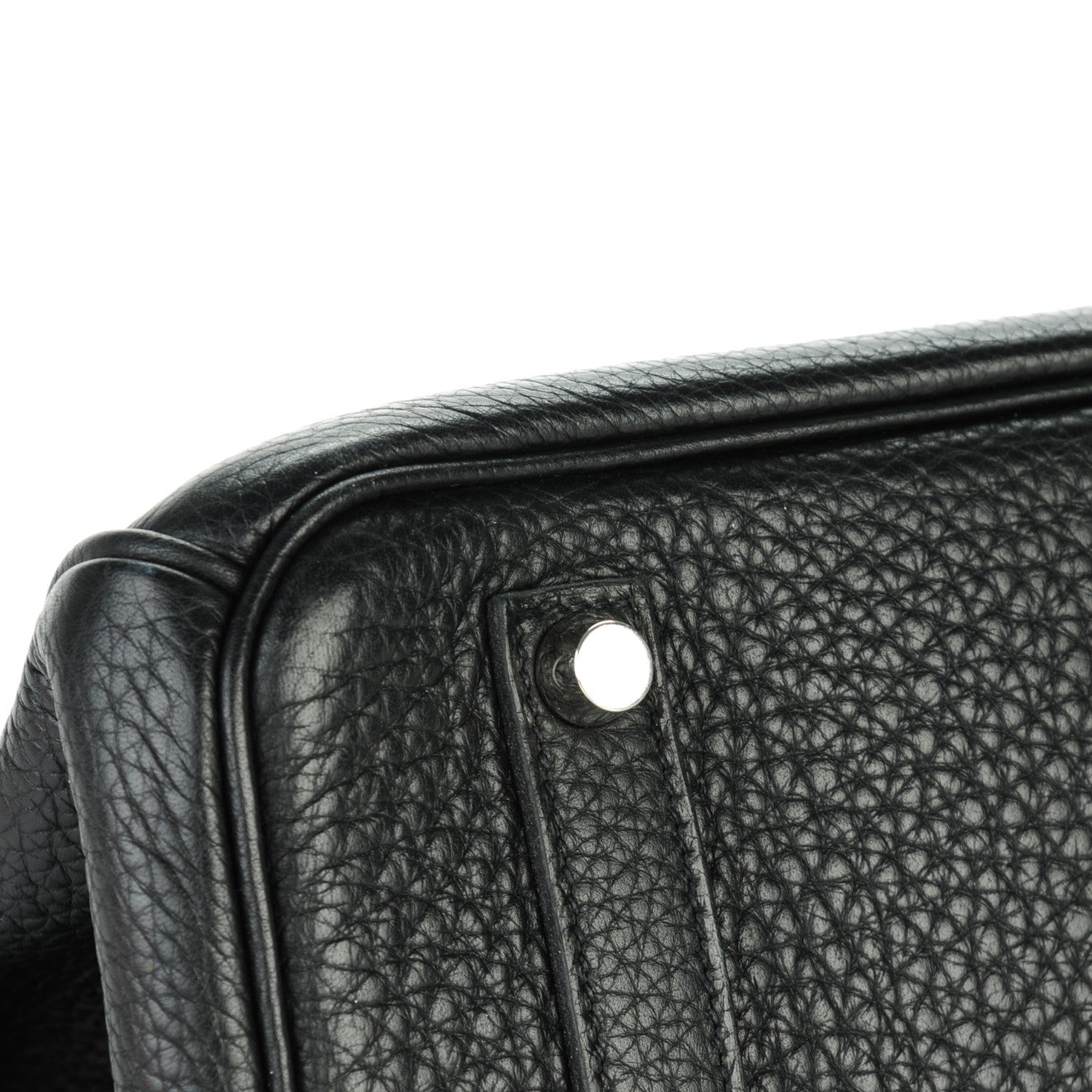 Hermes Taurillon Clemence Birkin 35 Black 9 of 28