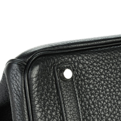 Hermes Taurillon Clemence Birkin 35 Black 9 of 28