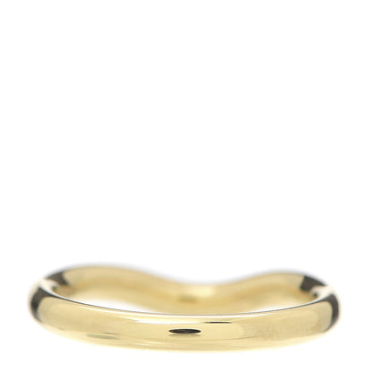 Tiffany 18K Yellow Gold Yellow Diamond Elsa Peretti Wedding Band Ring 47 4 3 of 6