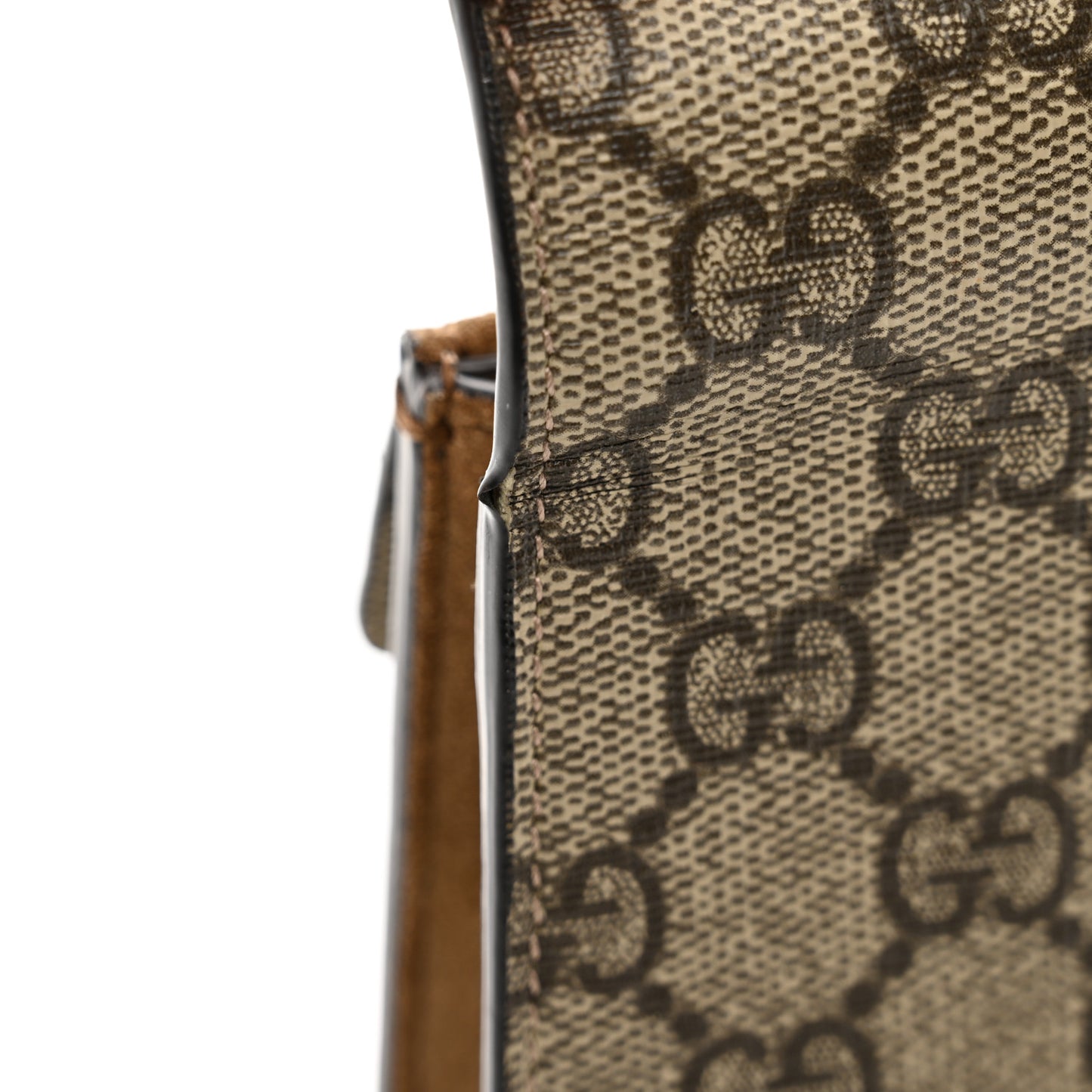 GG Supreme Monogram Super Mini Dionysus Shoulder Bag Taupe
