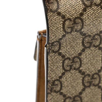Gucci GG Supreme Monogram Super Mini Dionysus Shoulder Bag Taupe 10 of 11