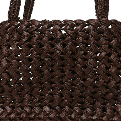 The Row Raffia Estelle Tote Bag Brown 6 of 8