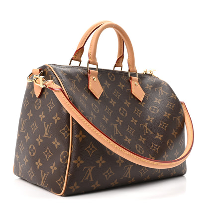 Louis Vuitton Monogram Speedy Soft Crafty 30 3 of 9