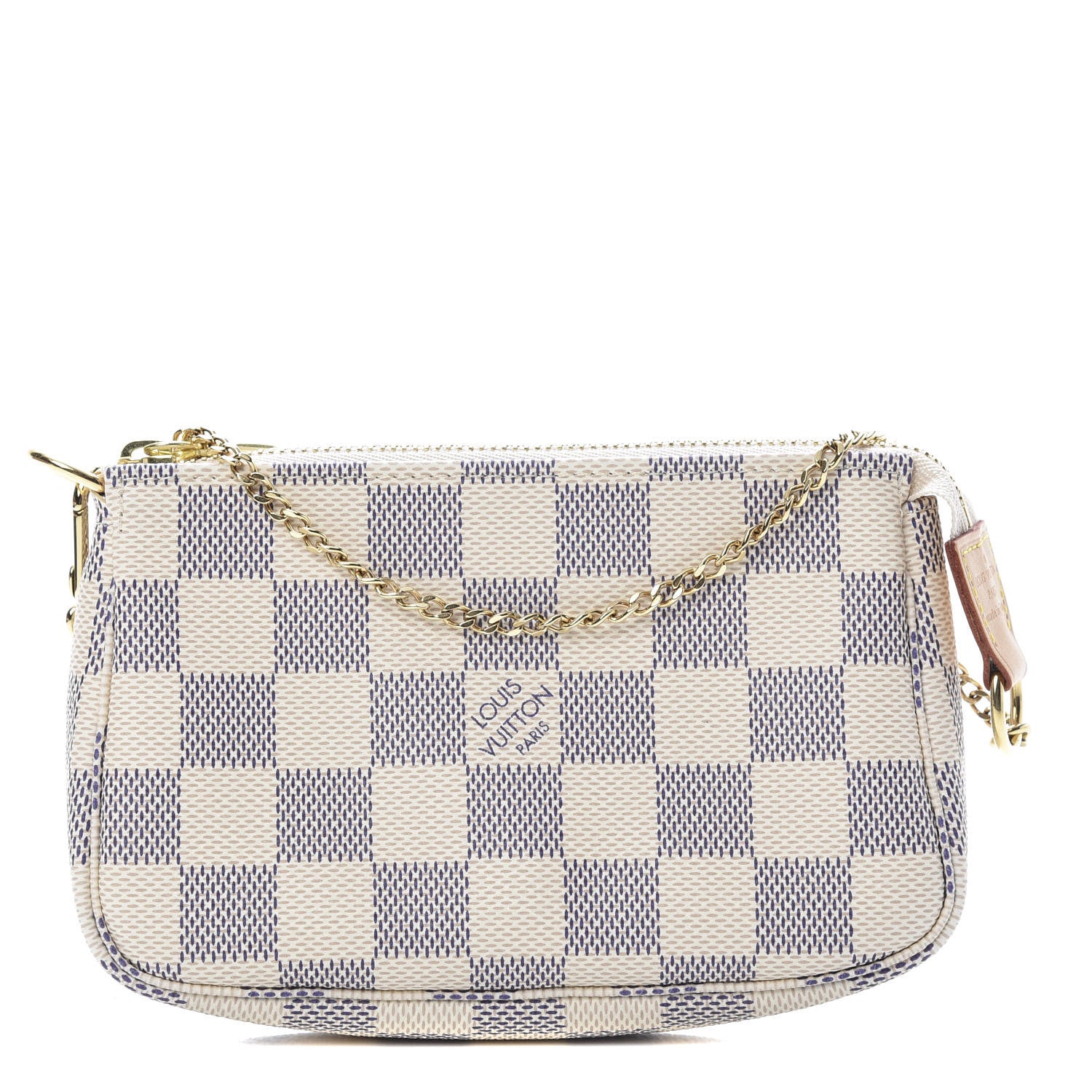 Louis Vuitton Damier Azur Mini Pochette Accessories 1 of 8