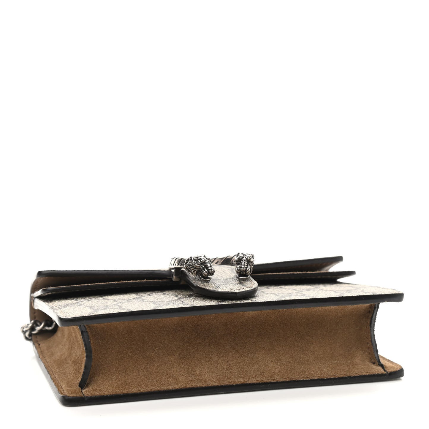 GG Supreme Monogram Super Mini Dionysus Shoulder Bag Taupe