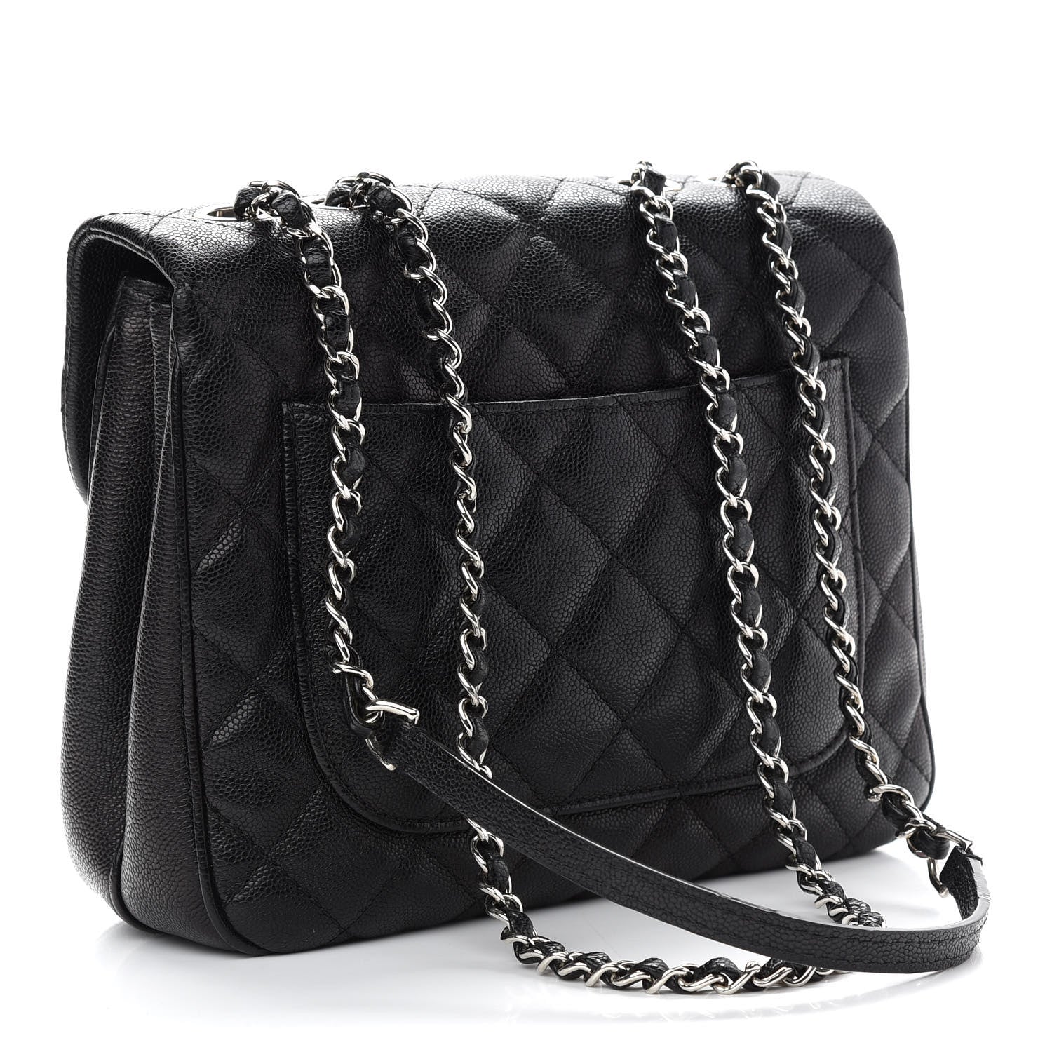 Chanel Caviar Quilted Medium Urban Companion Flap Black 3 of 9