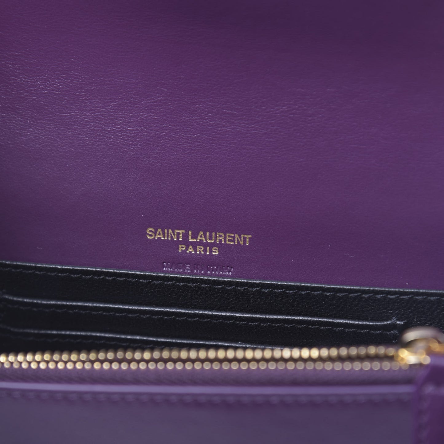 Smooth Calfskin Monogram Kate Belt Bag Purple