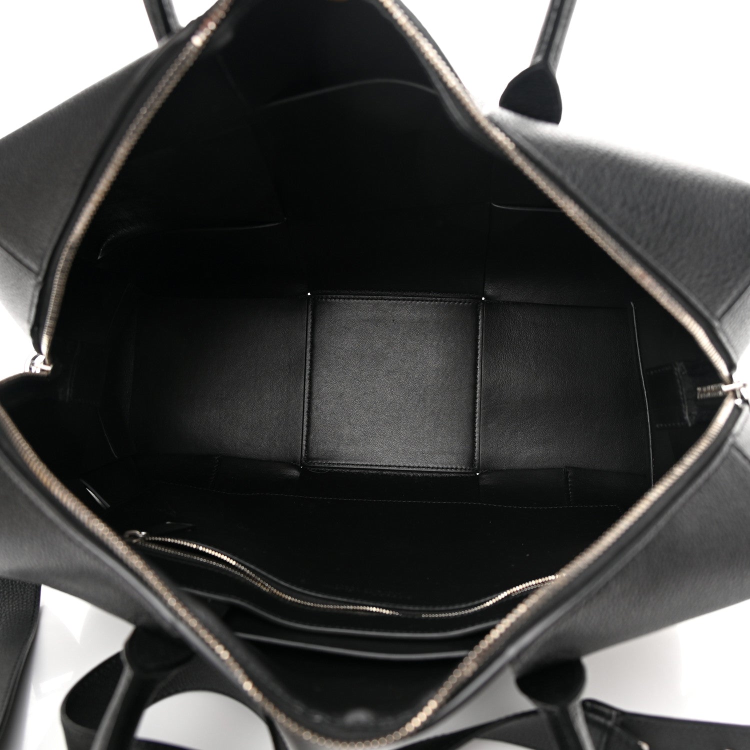 Bottega Veneta Calfskin Maxi Intrecciato Arco Black 5 of 11