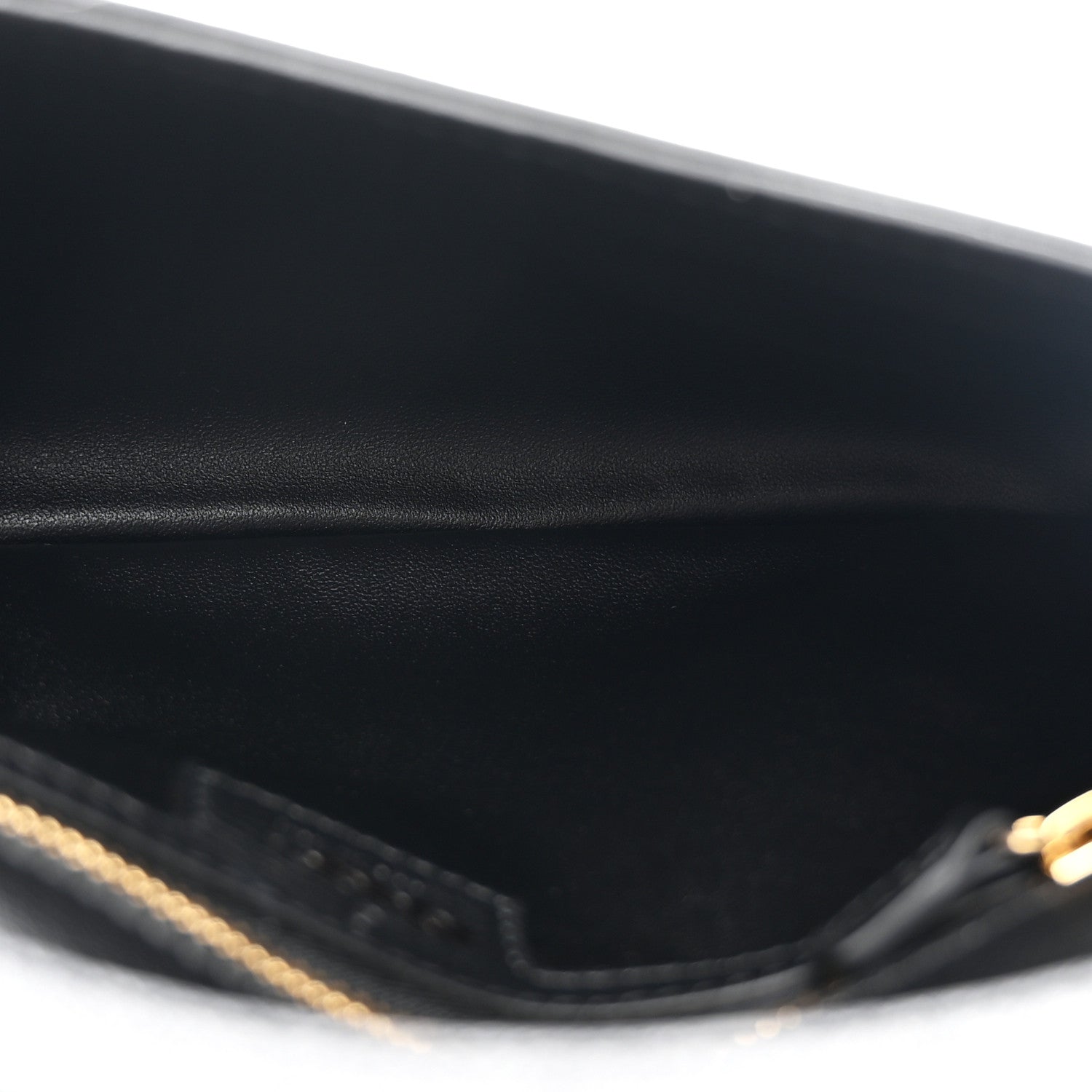 Gucci Roxy Calfskin Blondie Chain Shoulder Flap Bag Black 5 of 10