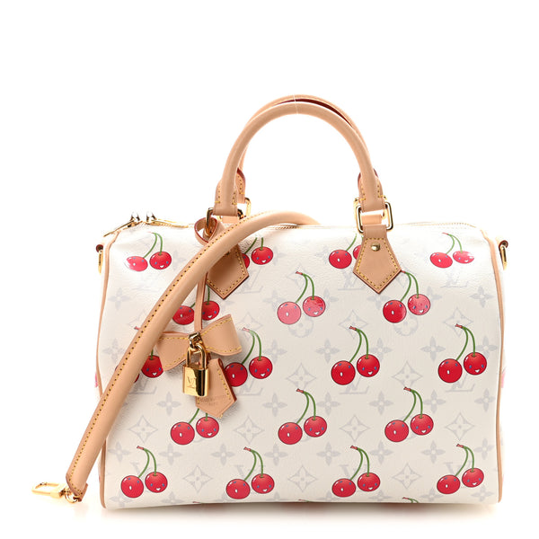 Louis Vuitton LV X TM Monogram Cerises Speedy Soft Bandouliere 30