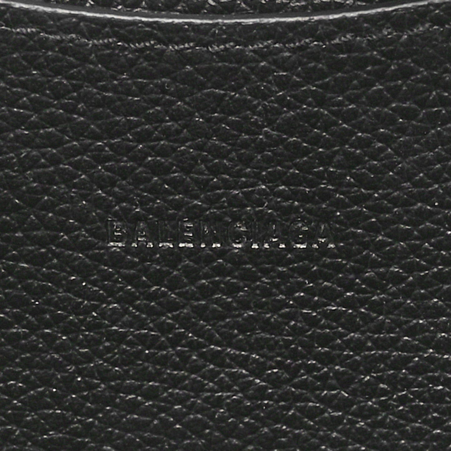 Grained Calfskin Neo Classic Gold Hardware Mini City Black