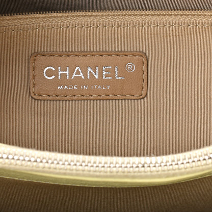 Chanel Caviar Quilted Grand Shopping Tote GST Yellow 6 of 15