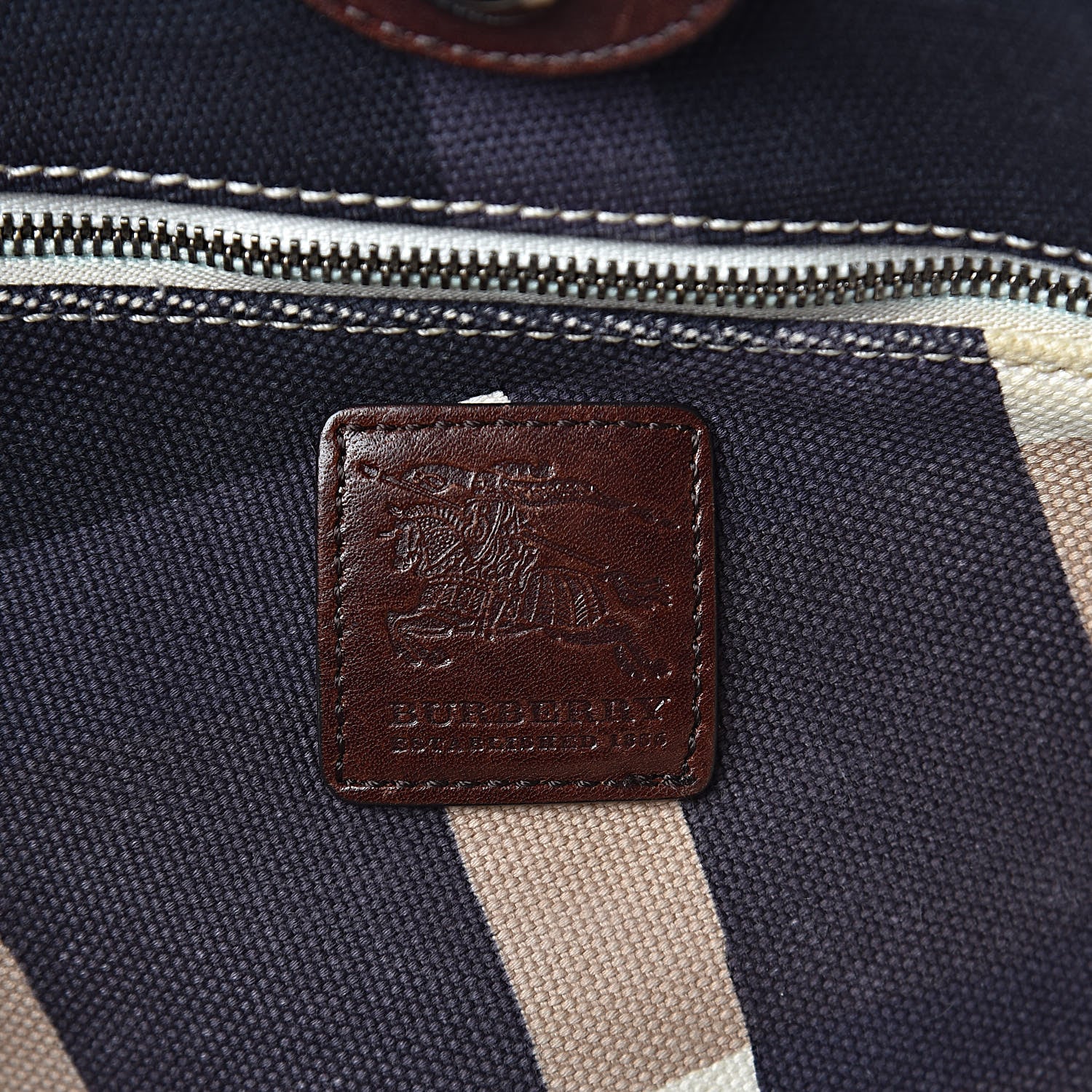 Burberry Canvas Check Bucket Bag Multicolor 6 of 17