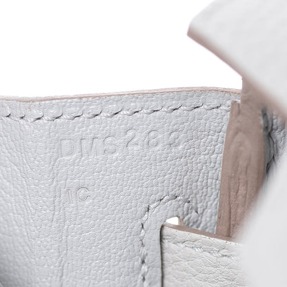 Hermes Togo Birkin 25 Gris Perle 19 of 33