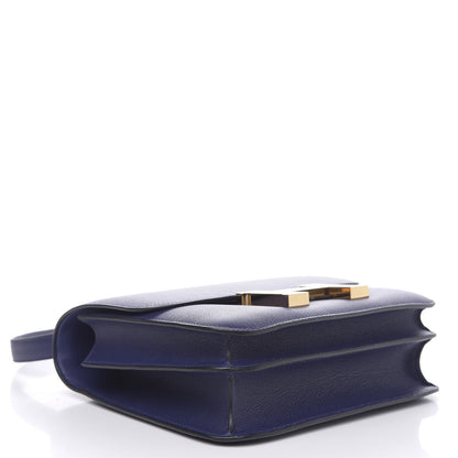 Hermes Evercolor Constance 24 Bleu Encre 4 of 11
