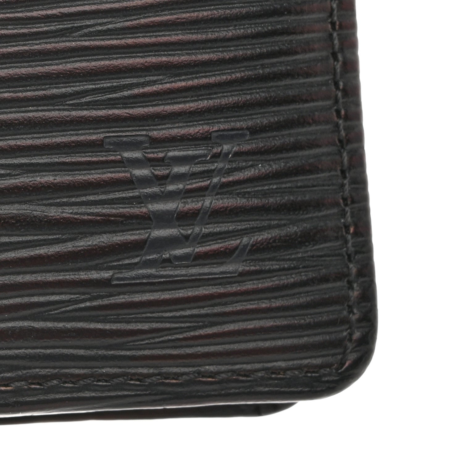 Louis Vuitton Epi Porte-Billets Compact Wallet Black 9 of 9