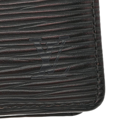 Louis Vuitton Epi Porte-Billets Compact Wallet Black 9 of 9