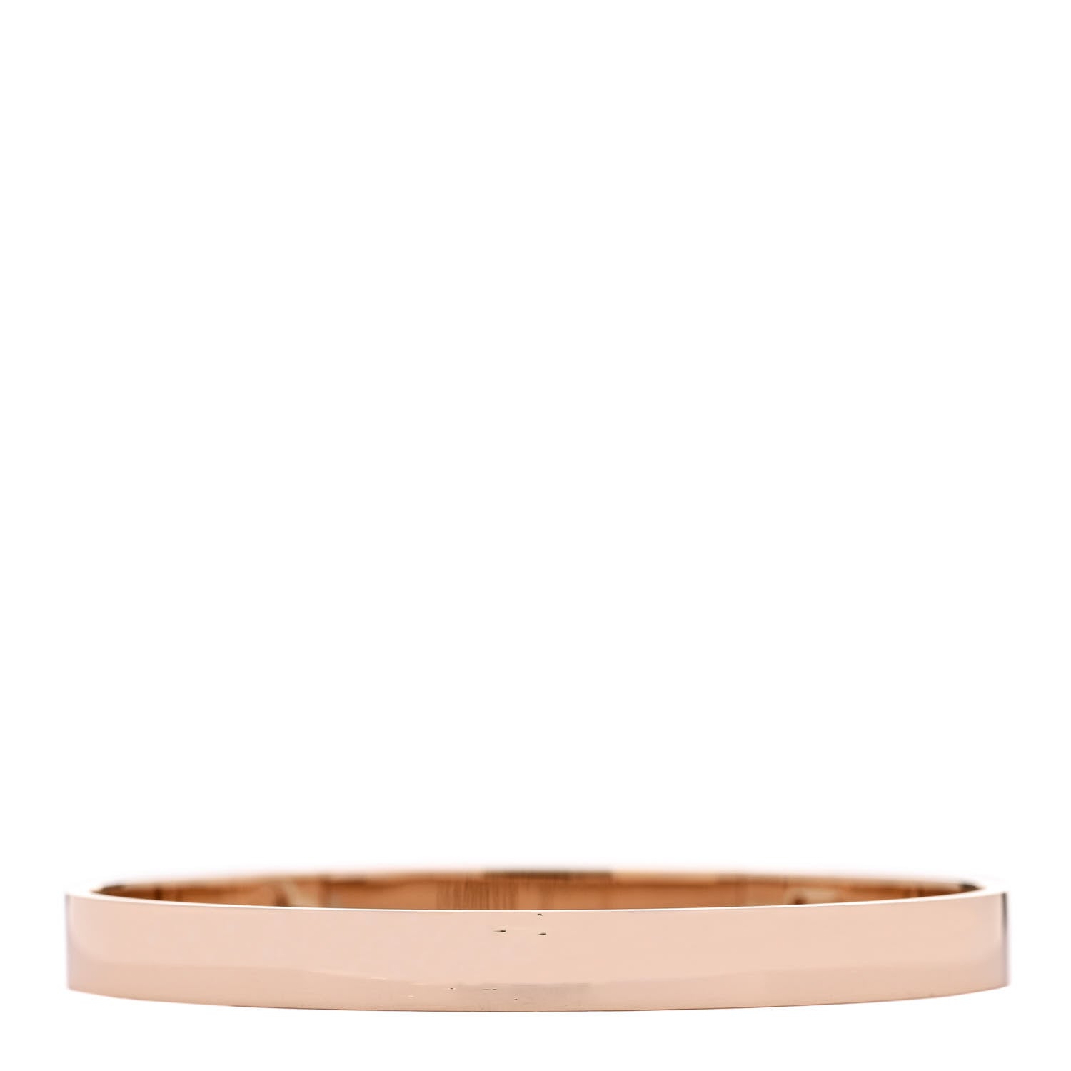 Hermes 18K Rose Gold PM Collier De Chien Bracelet SH 2 of 4