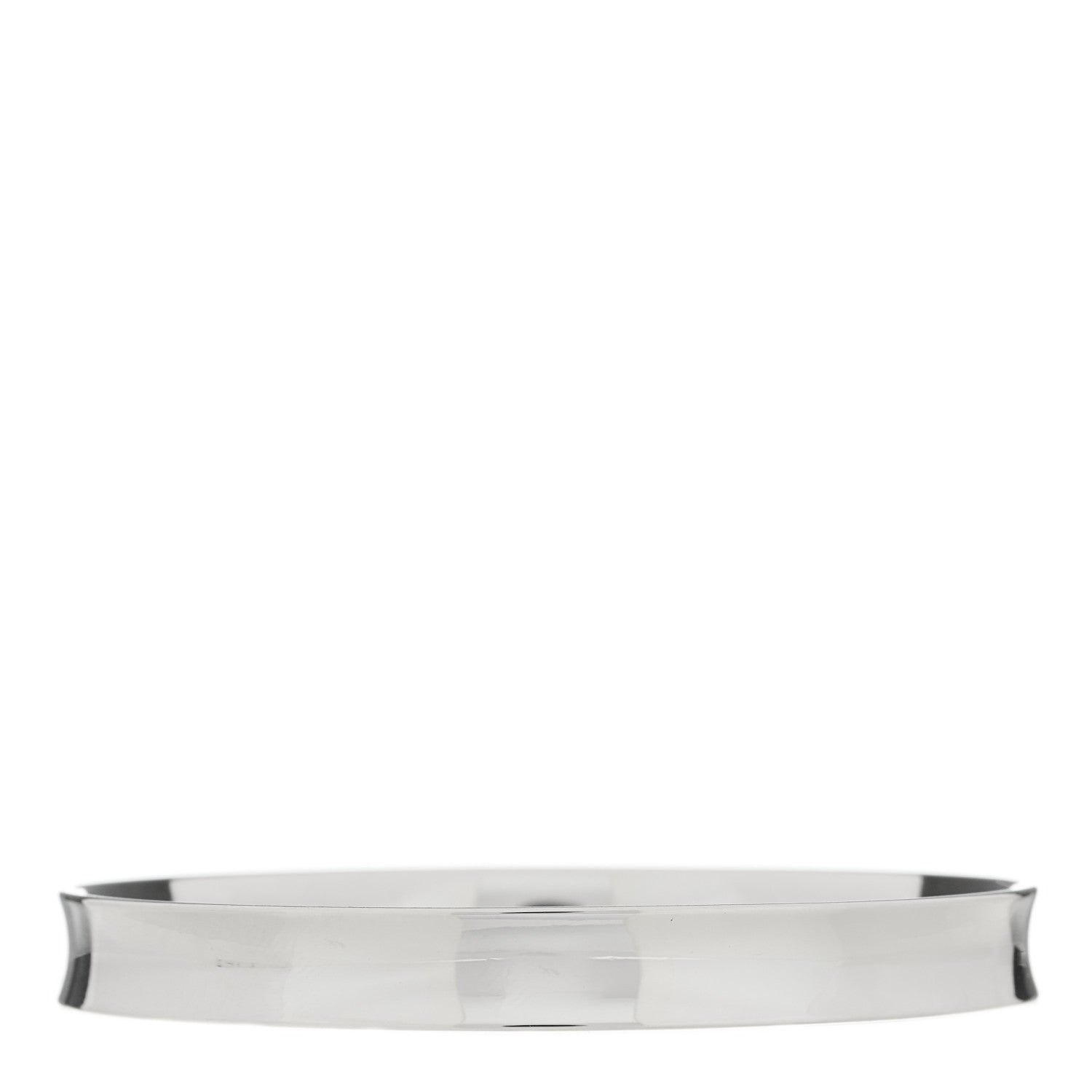 Tiffany Sterling Silver Narrow 1837 Bangle Bracelet 2 of 3