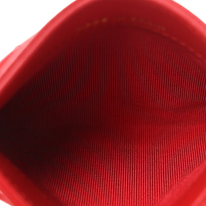 Chanel Caviar Quilted Card Holder Red 5 of 9