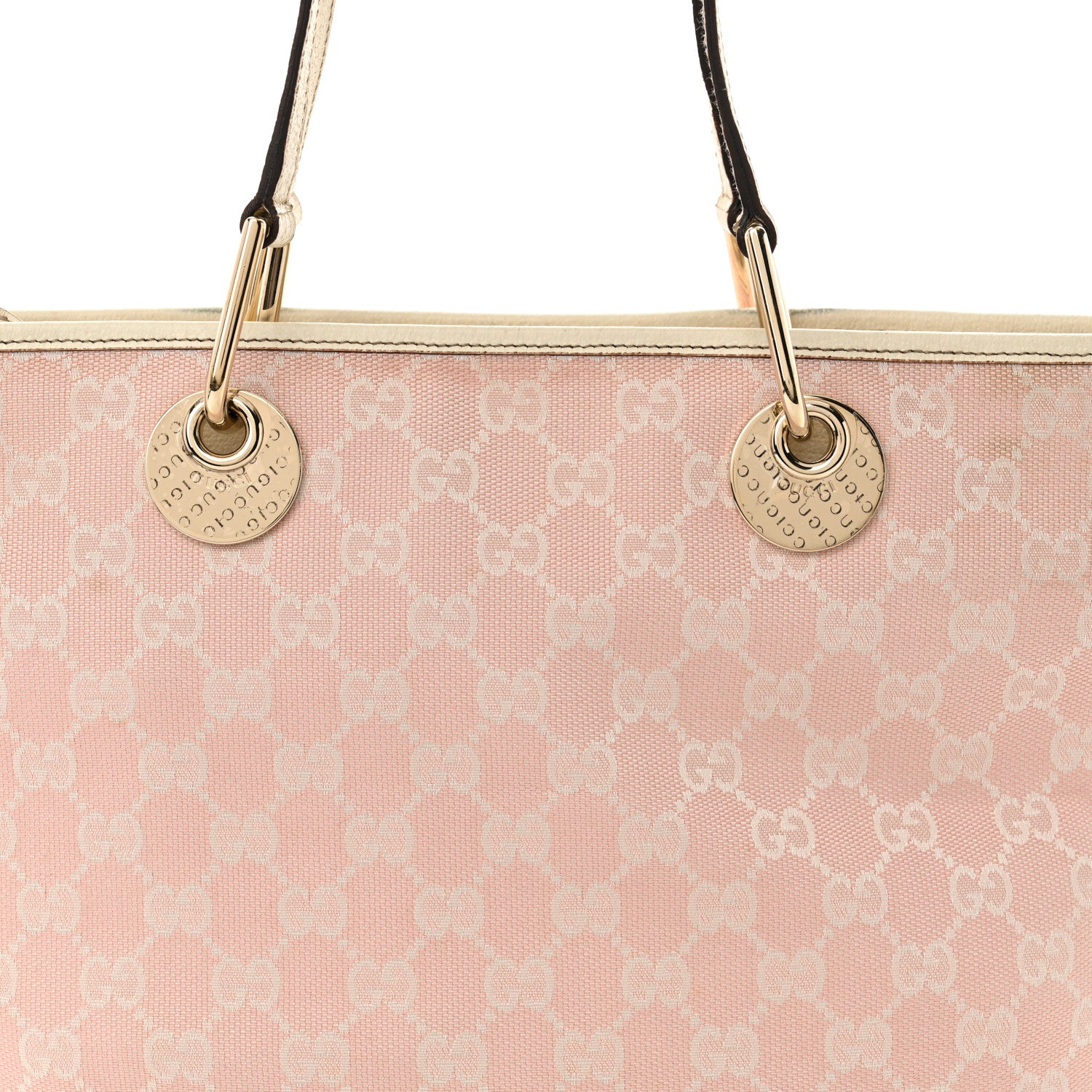 Gucci Monogram Eclipse Tote Pink 8 of 12