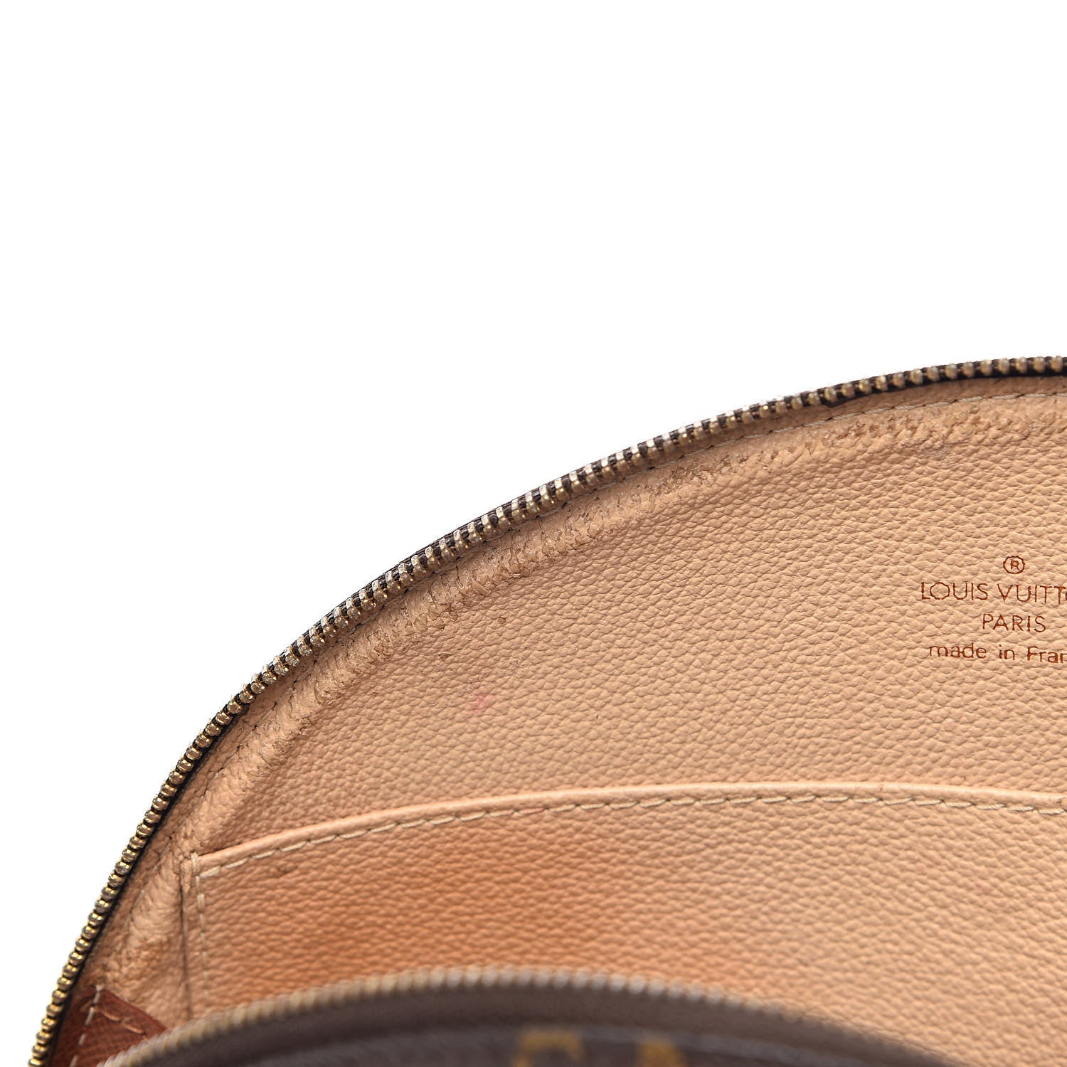 Louis Vuitton Monogram Trousse Demi Ronde 10 of 19