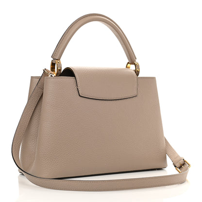 Louis Vuitton Taurillon Capucines MM Galet 2 of 8