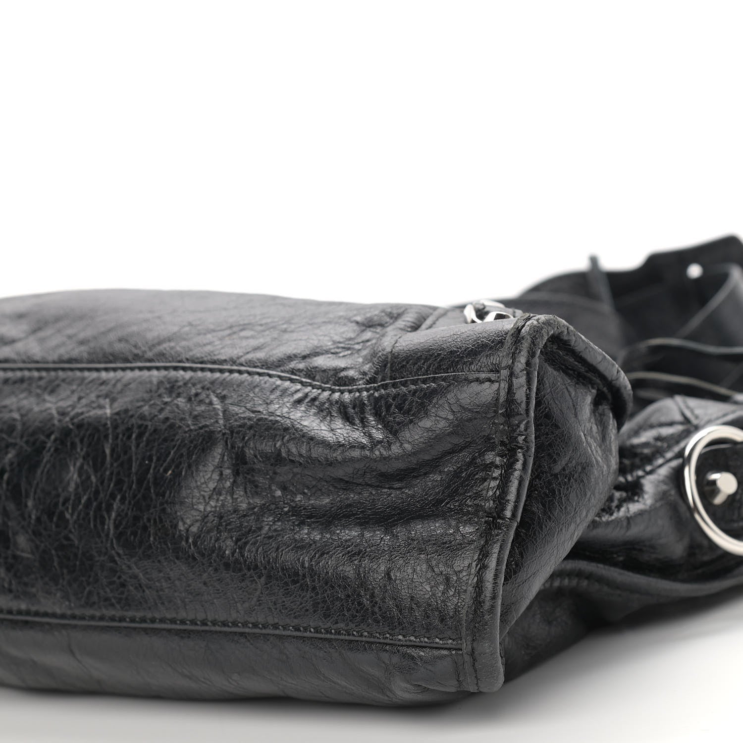 Balenciaga Agneau Classic Silver Hardware S City Black 10 of 12
