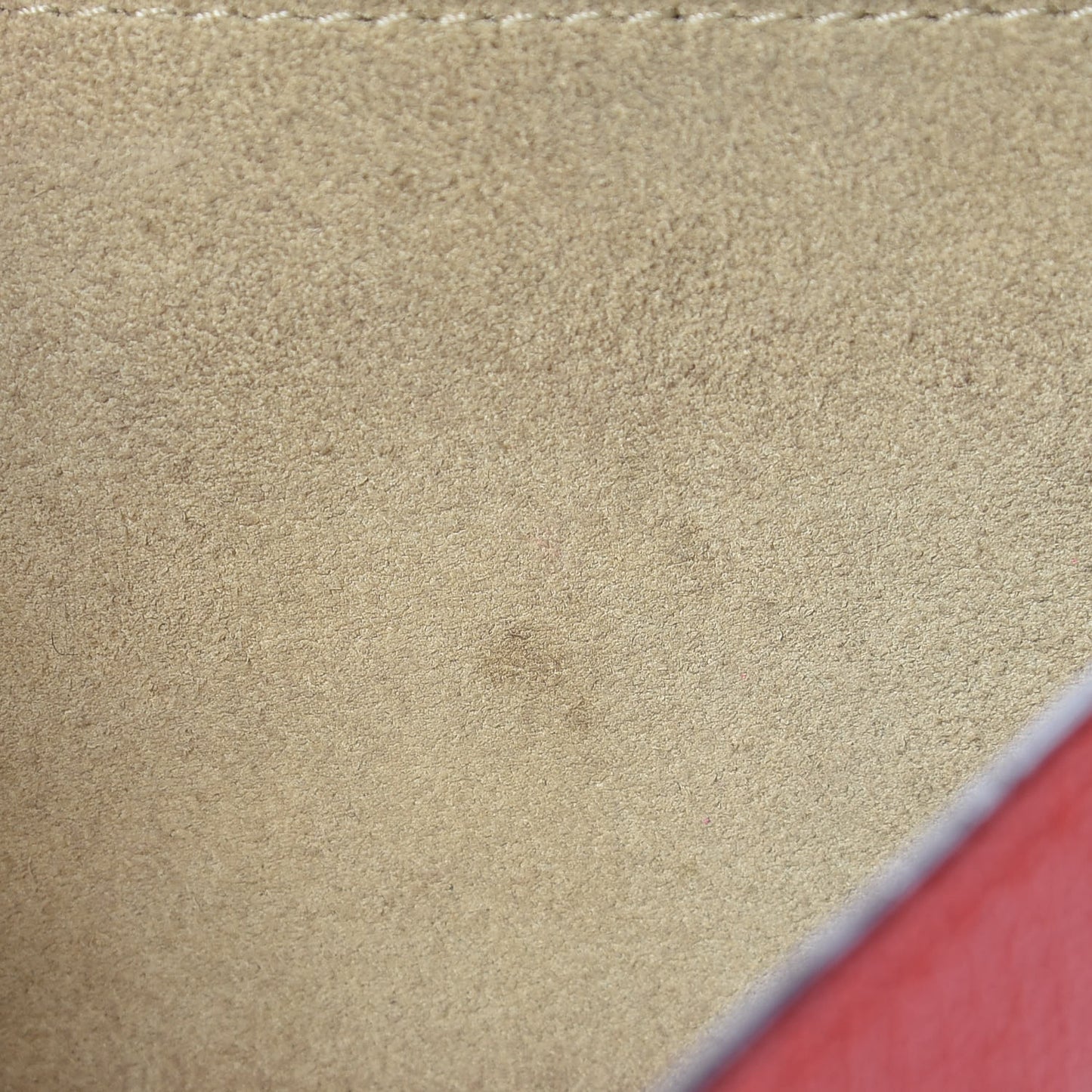 Grained Lambskin Mini Drew Shoulder Bag Plaid Red